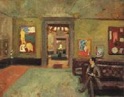 Roger Fry A Room in the Second Post-Impressionist Exhibition(The Matisse Room) Spain oil painting artist